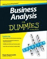 bokomslag Business Analysis For Dummies