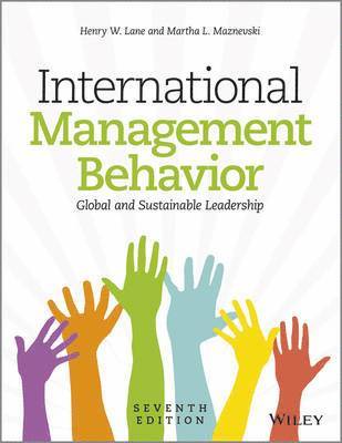 Henry W. Lane, Martha L. Maznevski - International Management Behavior, Häftad