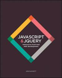 bokomslag JavaScript & JQuery: Interactive Front-End Web Development