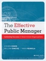 bokomslag The Effective Public Manager