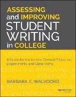 bokomslag Assessing and Improving Student Writing in College