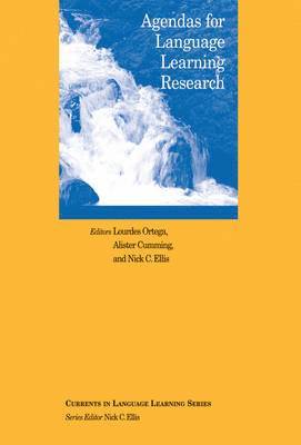Lourdes Ortega, Alister Cumming, Nick C. Ellis - Agendas for Language Learning Research, Häftad