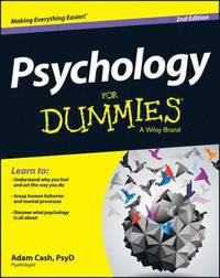 bokomslag Psychology For Dummies