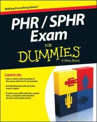bokomslag PHR / SPHR Exam For Dummies