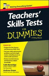 bokomslag Teacher's Skills Tests For Dummies