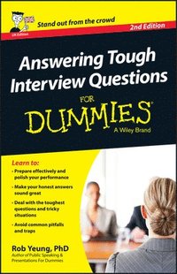 bokomslag Answering Tough Interview Questions For Dummies - UK