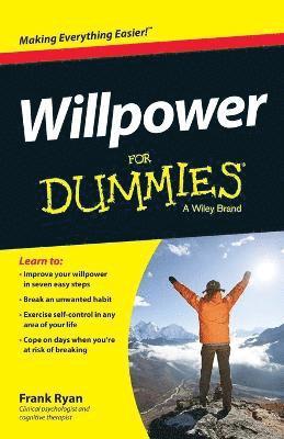 Frank Ryan - Willpower For Dummies, Häftad