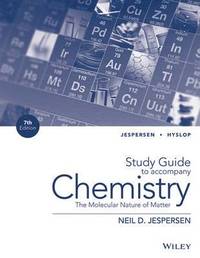 bokomslag Study Guide to Accompany Chemistry: The Molecular Nature of Matter, 7th Edition