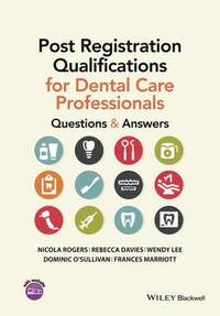 bokomslag Post Registration Qualifications for Dental Care Professionals
