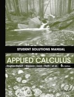 bokomslag Student Solutions Manual to accompany Applied Calculus
