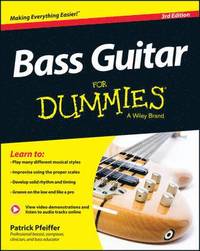 bokomslag Bass Guitar For Dummies