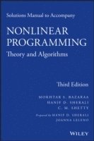 Solutions Manual to accompany Nonlinear Programming 1