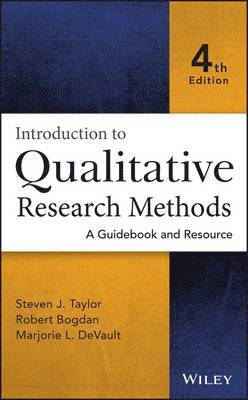 Introduction to Qualitative Research Methods 1