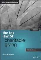 bokomslag The Tax Law of Charitable Giving