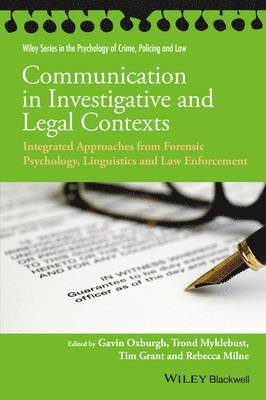 bokomslag Communication in Investigative and Legal Contexts