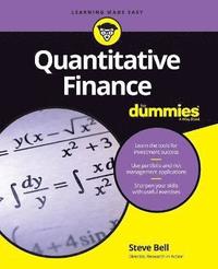 bokomslag Quantitative Finance For Dummies