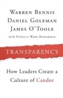 Warren Bennis, Daniel Goleman, James O'Toole, Bennis, Biederman - Transparency, Häftad
