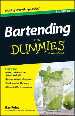 bokomslag Bartending For Dummies