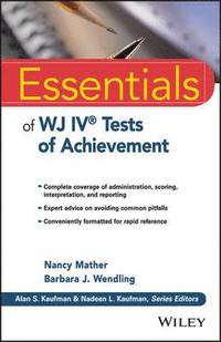 bokomslag Essentials of WJ IV Tests of Achievement