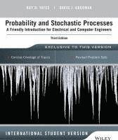 Probability and Stochastic Processes 1