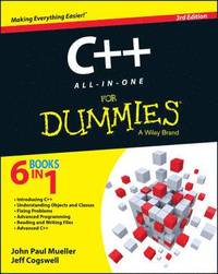 bokomslag C++ All-in-One For Dummies