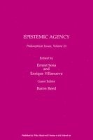 bokomslag Epistemic Agency, Volume 23