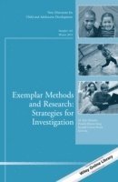 bokomslag Exemplar Methods and Research: Strategies for Investigation