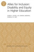 bokomslag Allies for Inclusion: Disability and Equity in Higher Education