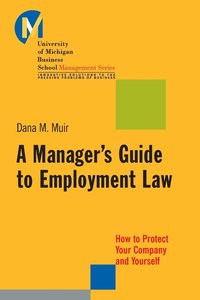 bokomslag A Manager's Guide to Employment Law