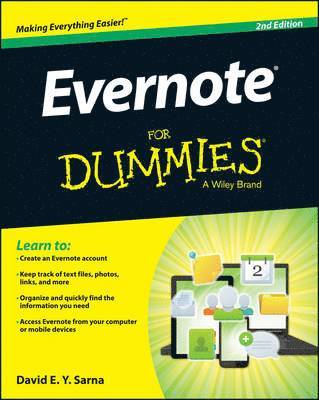 bokomslag Evernote For Dummies 2e