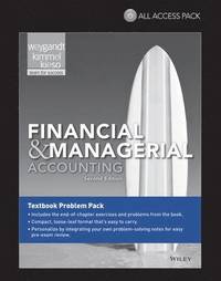 bokomslag Financial & Managerial Accounting All Access Pack Print Component