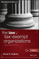 bokomslag The Law of Tax-Exempt Organizations