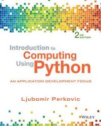 bokomslag Introduction to Computing Using Python