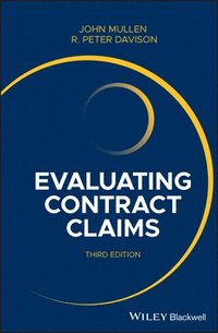bokomslag Evaluating Contract Claims