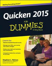 bokomslag Quicken 2015 For Dummies