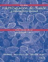 Student Solutions Manual To Accompany Functions Modeling Change 1
