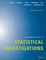 bokomslag Introduction To Statistical Investigations