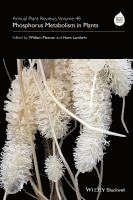 William Plaxton, Hans Lambers - Annual Plant Reviews, Phosphorus Metabolism in Plants, Inbunden