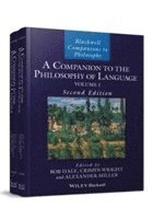 Bob Hale, Crispin Wright, Alexander Miller - Companion to the Philosophy of Language, 2 Volume Set, Inbunden