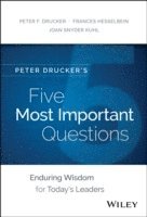 bokomslag Peter Drucker's Five Most Important Questions