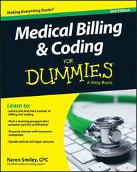bokomslag Medical Billing and Coding For Dummies