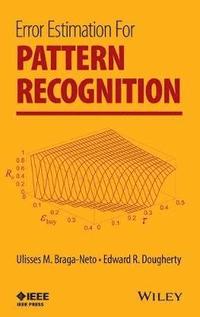 bokomslag Error Estimation for Pattern Recognition