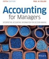 bokomslag Accounting for Managers