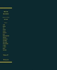 bokomslag Organic Reactions, Volume 87