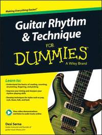 bokomslag Guitar Rhythm and Techniques For Dummies, Book + Online Video and Audio Instruction