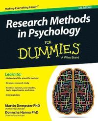 bokomslag Research Methods in Psychology For Dummies