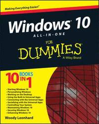 bokomslag Windows 10 All-in-One For Dummies