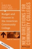 Budget and Finance in the American Community College 1