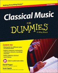 bokomslag Classical Music For Dummies