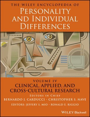 The Wiley Encyclopedia of Personality and Individual Differences, Clinical, Applied, and Cross-Cultural Research 1